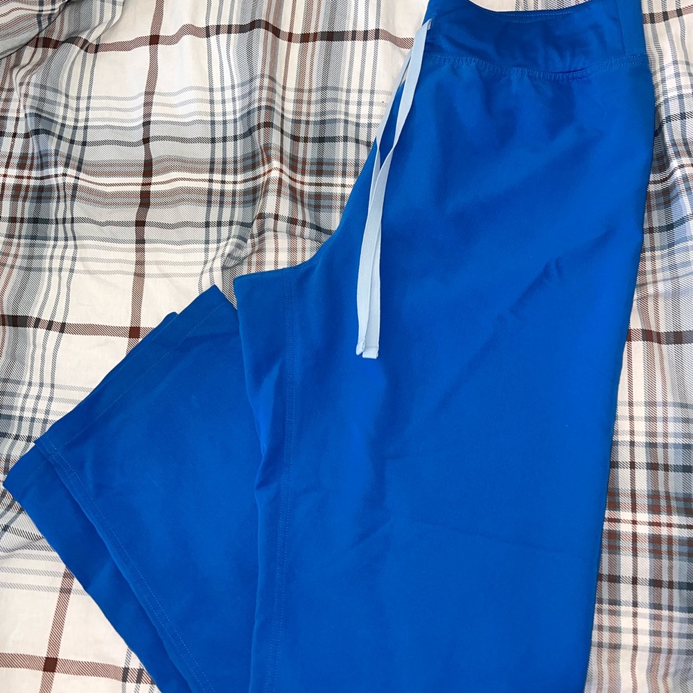 Figs Vibrant Blue Relaxed Pants